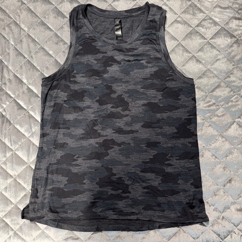 Kyodan Gray Camouflage Tank Top